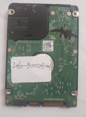WD西数 板号2060-800025-001-002 WD5000LPCX 电路板500G 1T