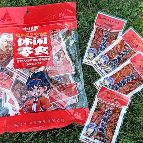 包邮小川贵猪瘦肉麻辣肉手撕肉