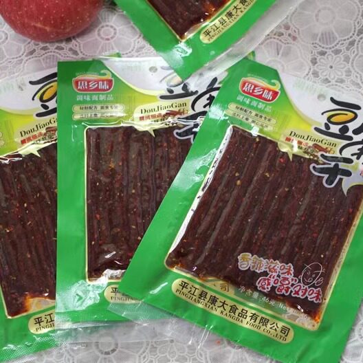 湖南特产平江思乡味豆干儿时辣条