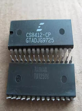 全新真品 CS8412-CP 数字音频IC 解码音响元件 进口双列28直插脚P
