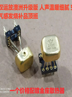 澳洲 OPA2107SM OPA2107BM 双运放模块金冠 升级MUSES02 OP06AT