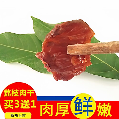 无核荔枝干肉荔枝干买三送一