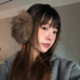 欧阳娜娜同款 毛毛耳罩女冬季 保暖护耳朵大号耳暖骑行防寒耳包耳套