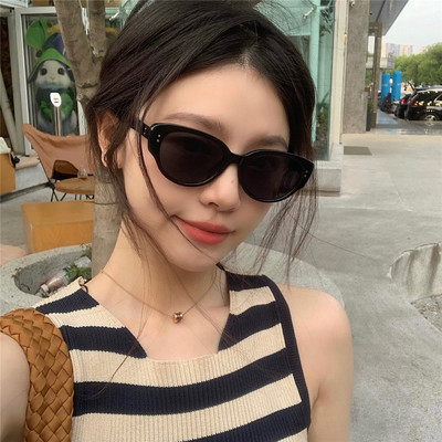 丁走走甜酷辣妹大框显脸小墨镜