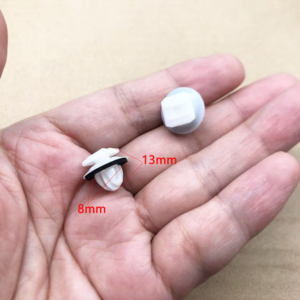 适用丰田BZ4X BZ3X汽车前后车轮弧形饰条轮眉固定卡扣卡子小胶钉
