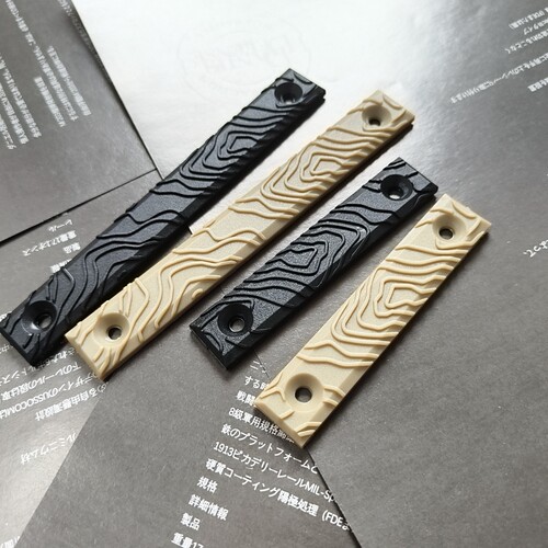 尼龙材质铝合金材质护木导轨MLOK系统