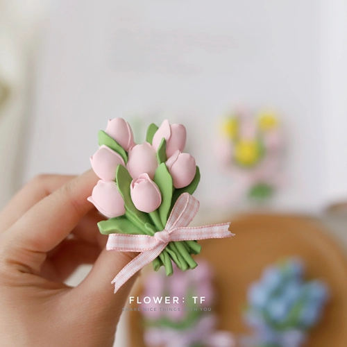 Тюльпан ароматный цветочный взрыв духи ароматные украшения переключение сладкого камня Новый автомобиль Снятие сладкие сладкие подарки