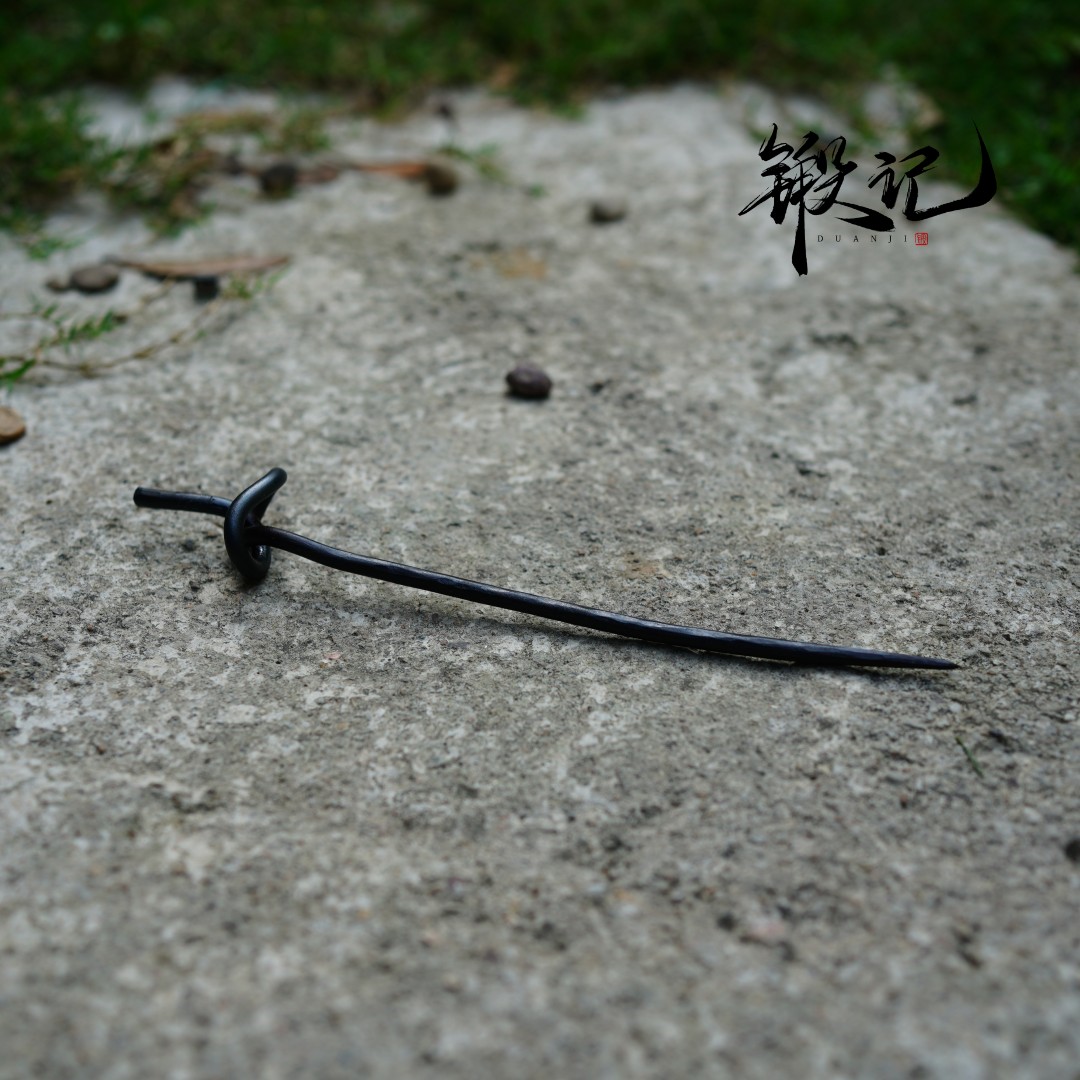 锻记铁打出纯手工锻造百炼钢老铁普洱黑茶撬茶刀四棱茶针茶锥