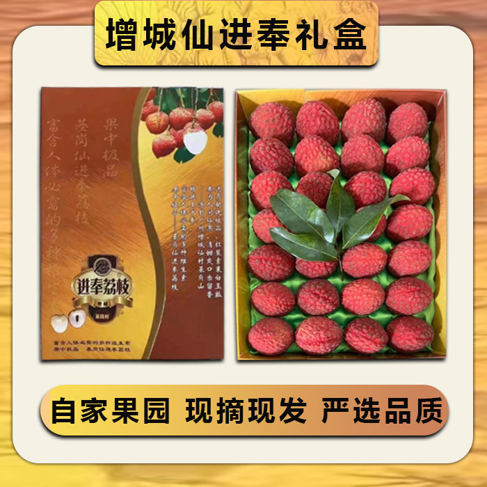 仙进奉应季水果现摘高档礼盒装