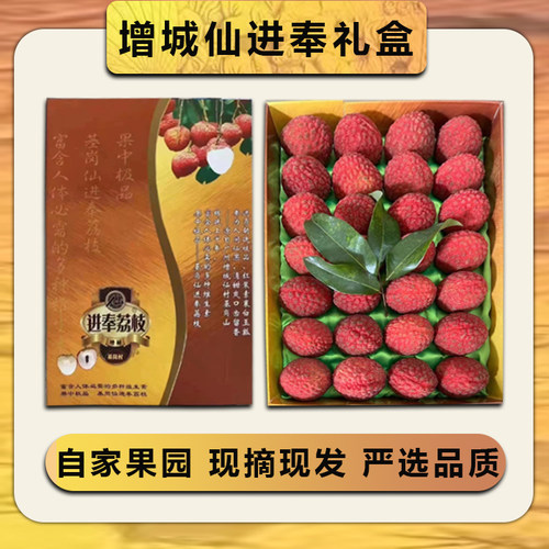 仙进奉应季水果现摘高档礼盒装