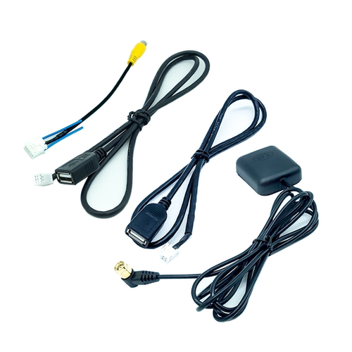 安卓大屏导航四件套线4PUSB