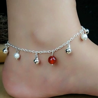 Ониксовый матовый колокольчик, браслет с одной бусиной