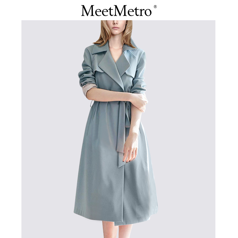 MeetMetro 2017ÃûæÂÆøÖÊÅ®×°ÊÕÑü·çÒÂÍâÌ×Å®Öг¤¿î¹ýÏ¥