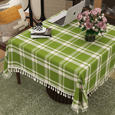 桌布防水防油免洗2025新款轻奢高级感客厅正方形茶几书桌餐桌垫布