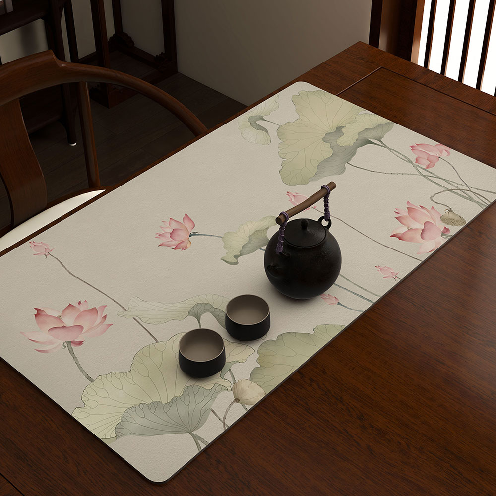中古风茶水垫吸水沥水垫新中式杯垫茶杯垫茶席餐垫隔热垫餐桌垫