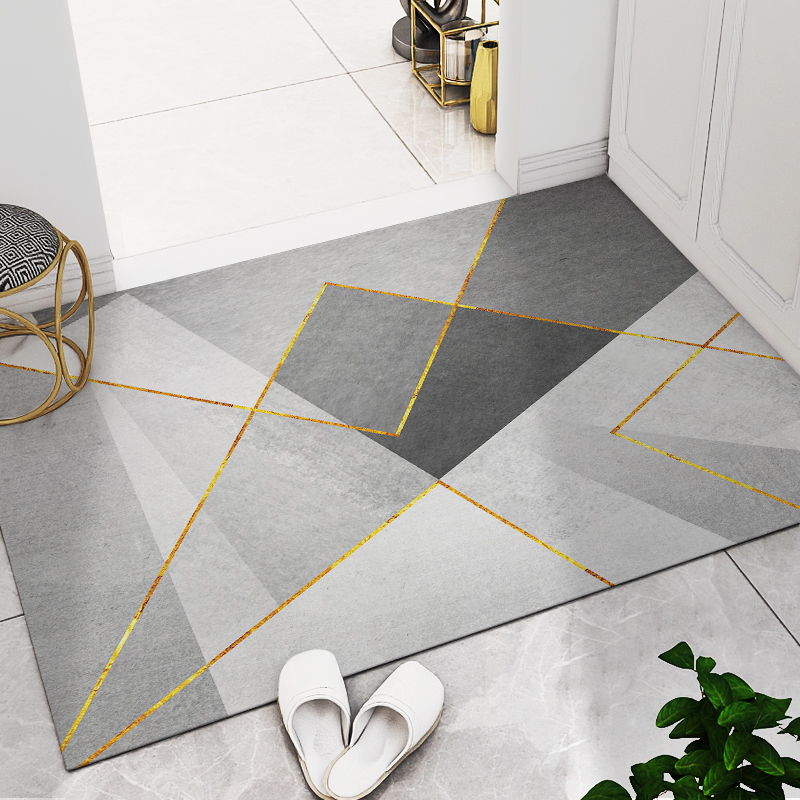 极速进门地垫pvjc可擦洗入户门垫门口脚垫进户门玄关踩脚垫子耐脏