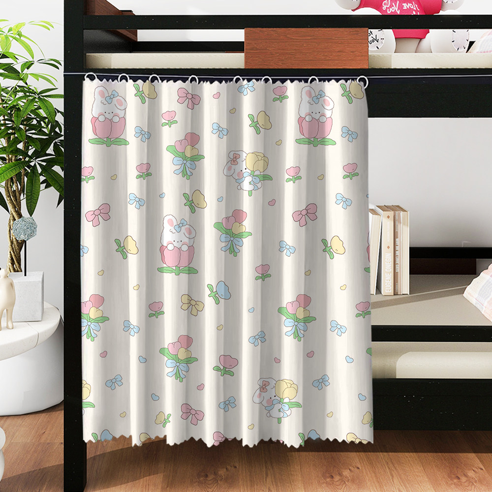 大学生宿舍寝室帘子全遮光床帘上下铺围帘桌帘防尘隔断遮挡帘门帘,床上用品,床幔,淘宝优惠券,粉丝福利购,淘宝优惠卷