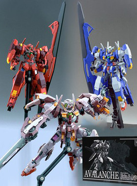 EW模型RG1/144雪崩能天使正义女神F三红版配色改件武器配件包