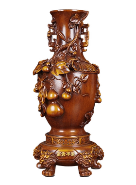 富贵平安树脂招财简约装饰花瓶