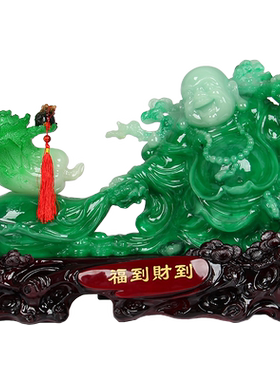 招财客厅供奉大肚佛开业乔迁礼品