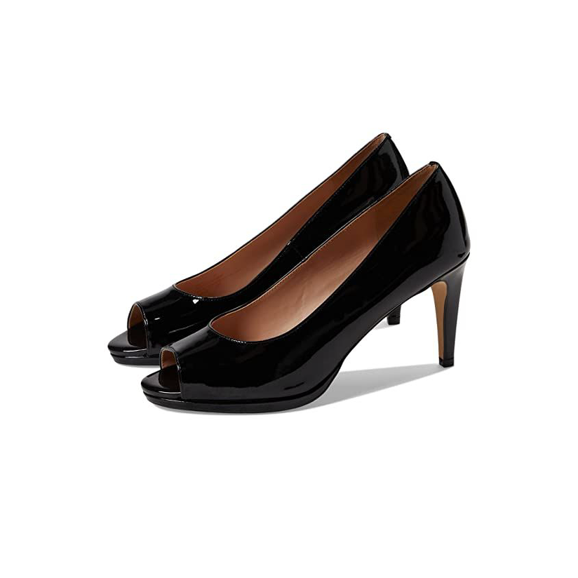 cole haan 可汗 drado 80 mm 鱼嘴防水台浅口鞋女