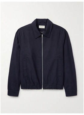 Officine Generale Marlino 初剪 羊毛宽身束腰夹克短外套男中