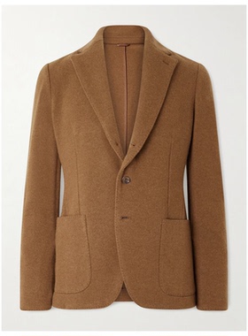 ANDERSON  SHEPPARD 无结构 羊毛 软糯西装外套男