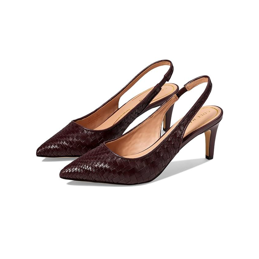 cole haan 可汗 vandam 65 mm 露跟浅口鞋女