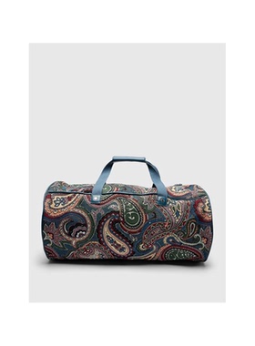 Pretty Green Pais Holdalls 男提花行李包男耐用书包行李箱登