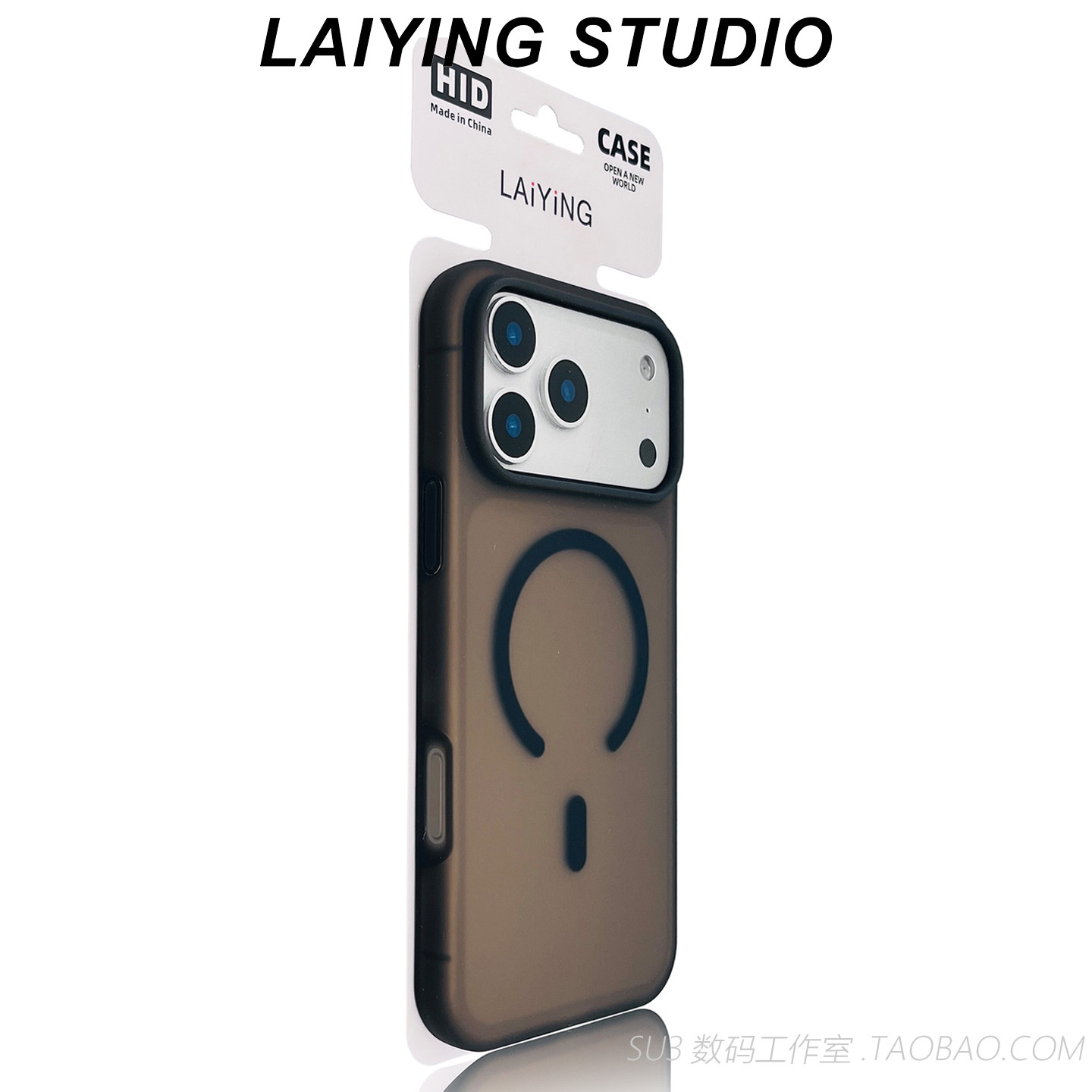 超薄磁吸雾面果冻透黑色iPhone17适用苹果17promax手机壳16plus磨砂半透明15液态硅胶Air软糯Magsafe无线充电