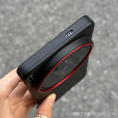 X200pro磁吸充电mini丹红镜头X200s荔枝纹适用vivoX200Ultra手机壳黑色皮纹IQOO13硬壳Z10Turbo无边框散热S20