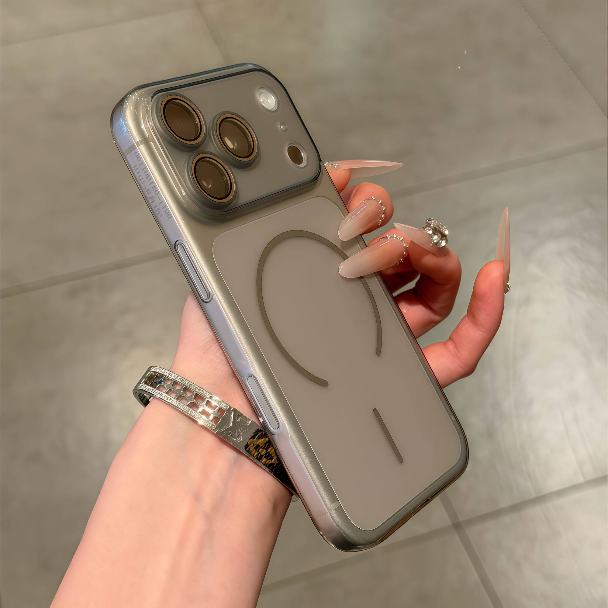 超薄透明软壳秒变17适用苹果17promax手机壳16pro带镜头膜15全包14硅胶13简约12防摔磨砂灰色高级感网红磁吸