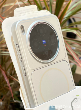 银白色Beats细圈磁吸充电适用vivoX300手机壳pro电镀金属漆磨砂玻璃硬壳亚克力大孔高级感秒变苹果17防摔男女