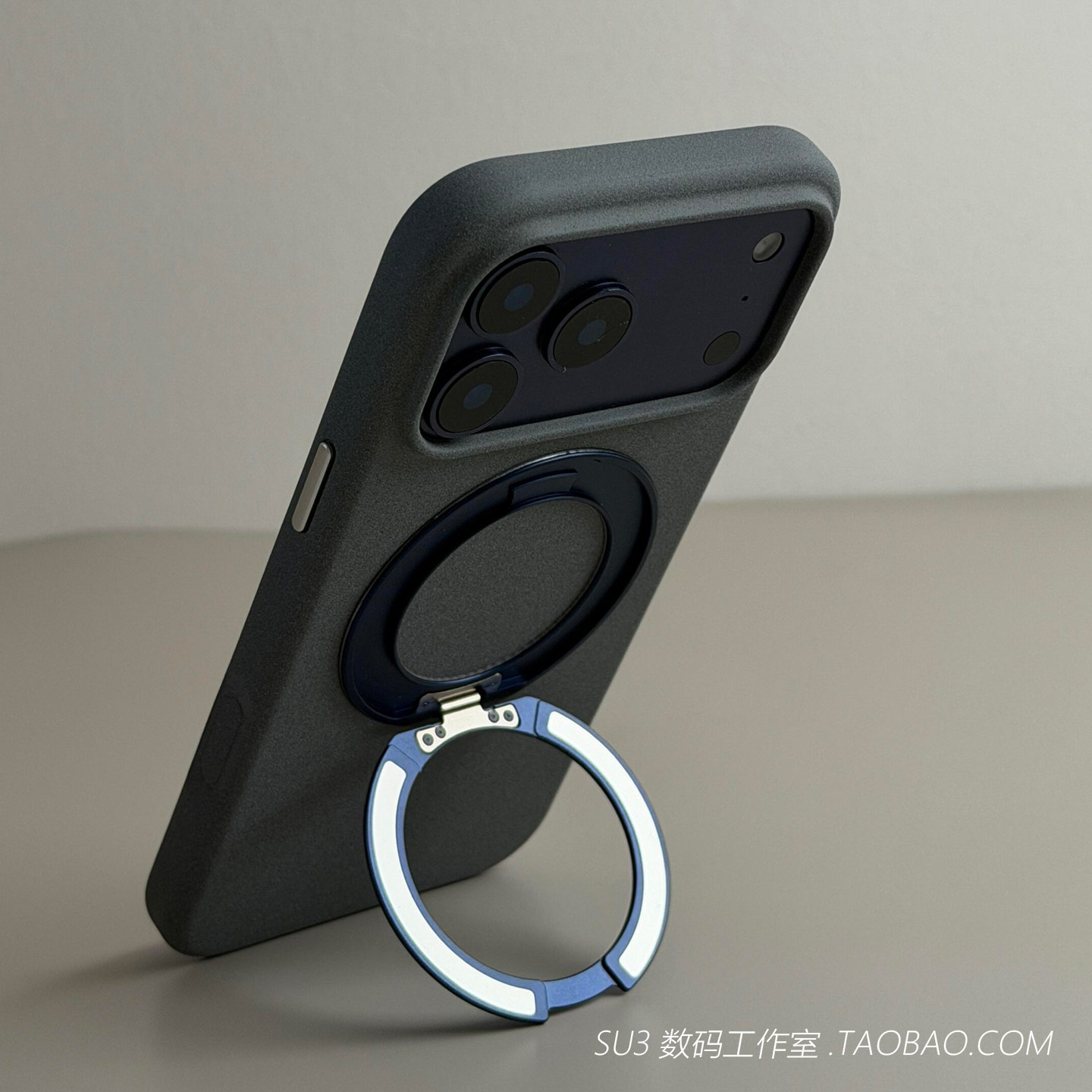 磁吸360°旋转支架一体FindX9spro适用oppoFindX9手机壳三星S26Ultra磨砂一加15T小众高级感简约无线充电硬壳