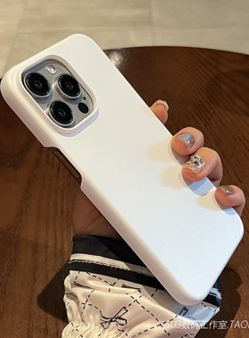 K40s磨砂纯白色civi4pro适用Turbo3小米mix4手机壳10s红米note13pro不包按键12Tpro无边框11半包+简约硬壳男R