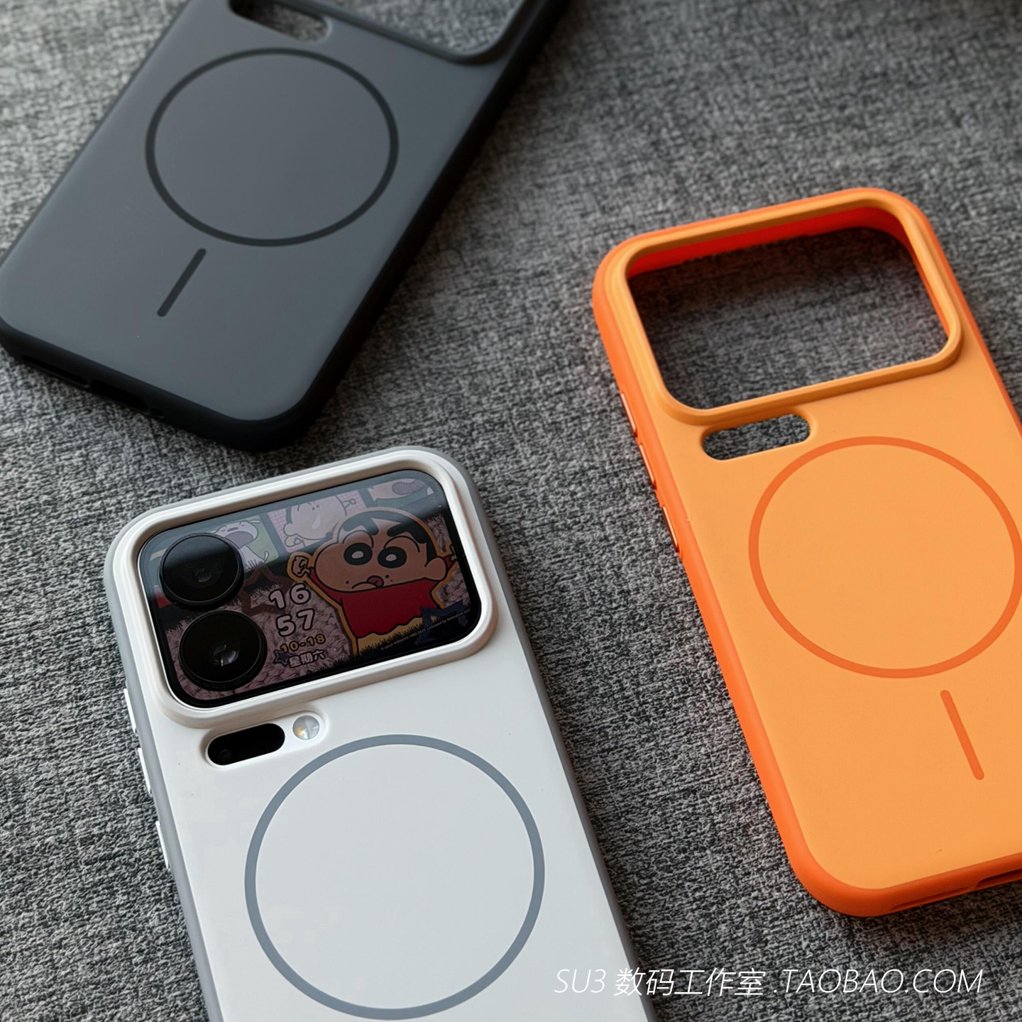 纯色细圈磁吸充电Beats适用华为mate80手机壳promax简约mate70pro高级60荣耀magic8防摔+金属按键Magsafe高档