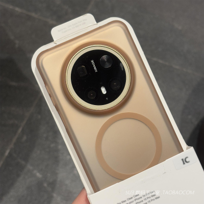 雾面磨砂沙漠金磁吸FindX8适用oppoFindX7/X8s手机壳X6无线充电ultra半透明pro防指纹+硬壳简约magsafe小众