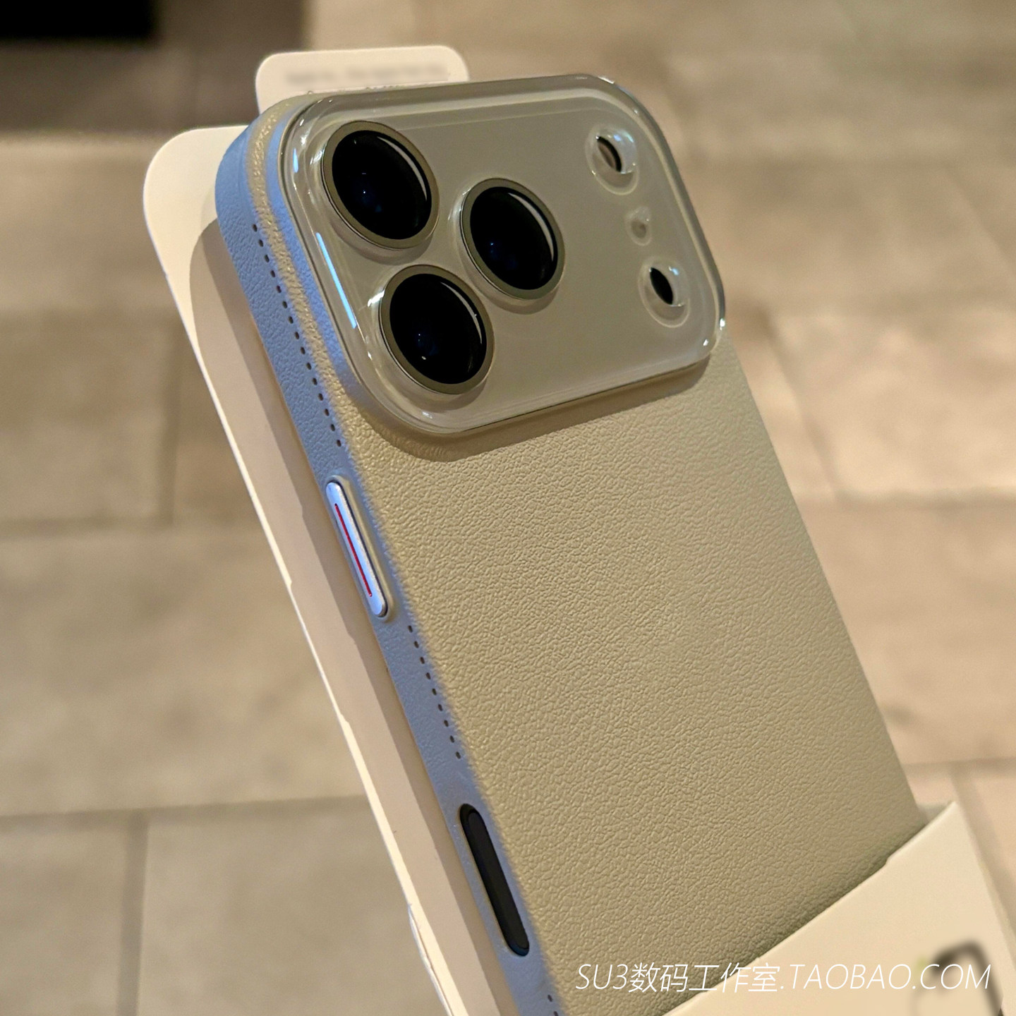 荔枝纹理颗粒感硬壳适用iPhone17苹果17/16pro手机壳max全包Air一体水晶镜头膜15plus纯钛灰色14水泥灰高级13
