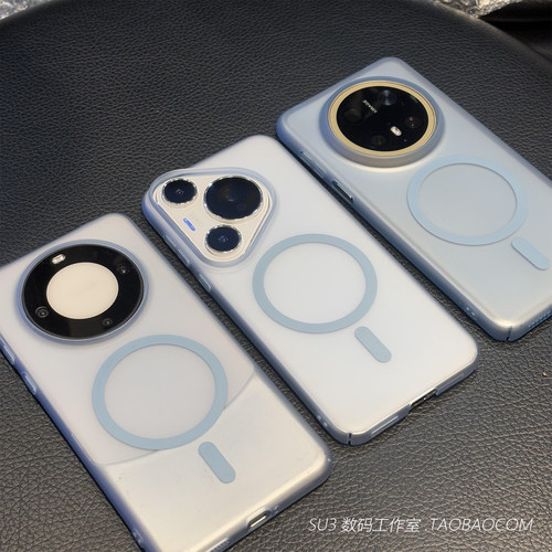 冰川蓝磨砂磁吸12适用13一加Ace5 pro手机壳Ace3无线充电2v半透明11浅蓝色oppo FindX8s+硬壳magsafe亚克力X7