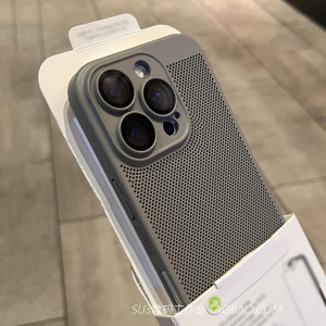 一加Ace5散热网格镂空蜂窝FindX8s+全包镜头膜Ultra适用oppo Reno14手机壳13t钛灰色12高级感pro超薄防摔简约