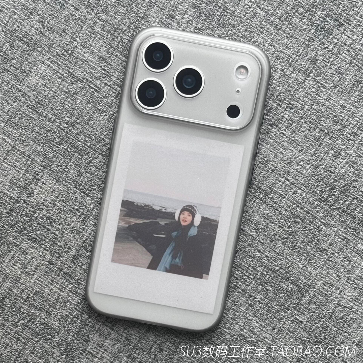 雾面半透明超薄软壳透灰色适用iPhone17苹果17pro手机壳max硅胶16plus全包镜头15裸机肤感14防摔13独立按键12