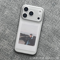 雾面半透明超薄软透灰色适用iPhone17苹果17pro小米手机壳max硅胶16plus全包镜头15裸机肤感14防摔13独立按键