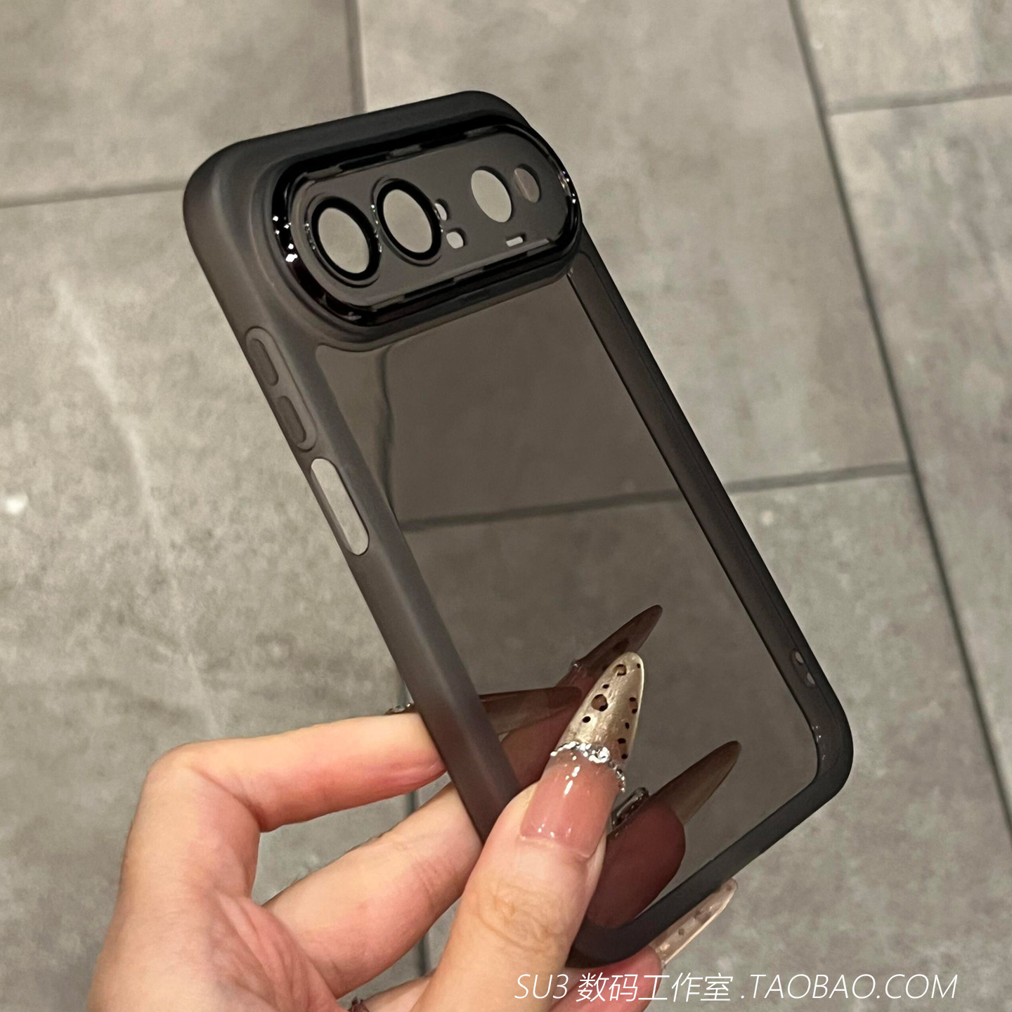 透黑软壳适用华为puraxview手机壳PuraXView阔直屏板mate80全包镜头Pura90简约Ultra纯色70防摔magic9荣耀600
