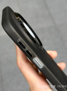 独立金属按键 超薄软壳适用华为mate80pro手机壳max磨砂mate70pro+裸机感60硅胶套Pura80高级70ultra全包黑色