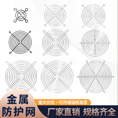 镀络金属网欣瑞丰散热风扇防护网