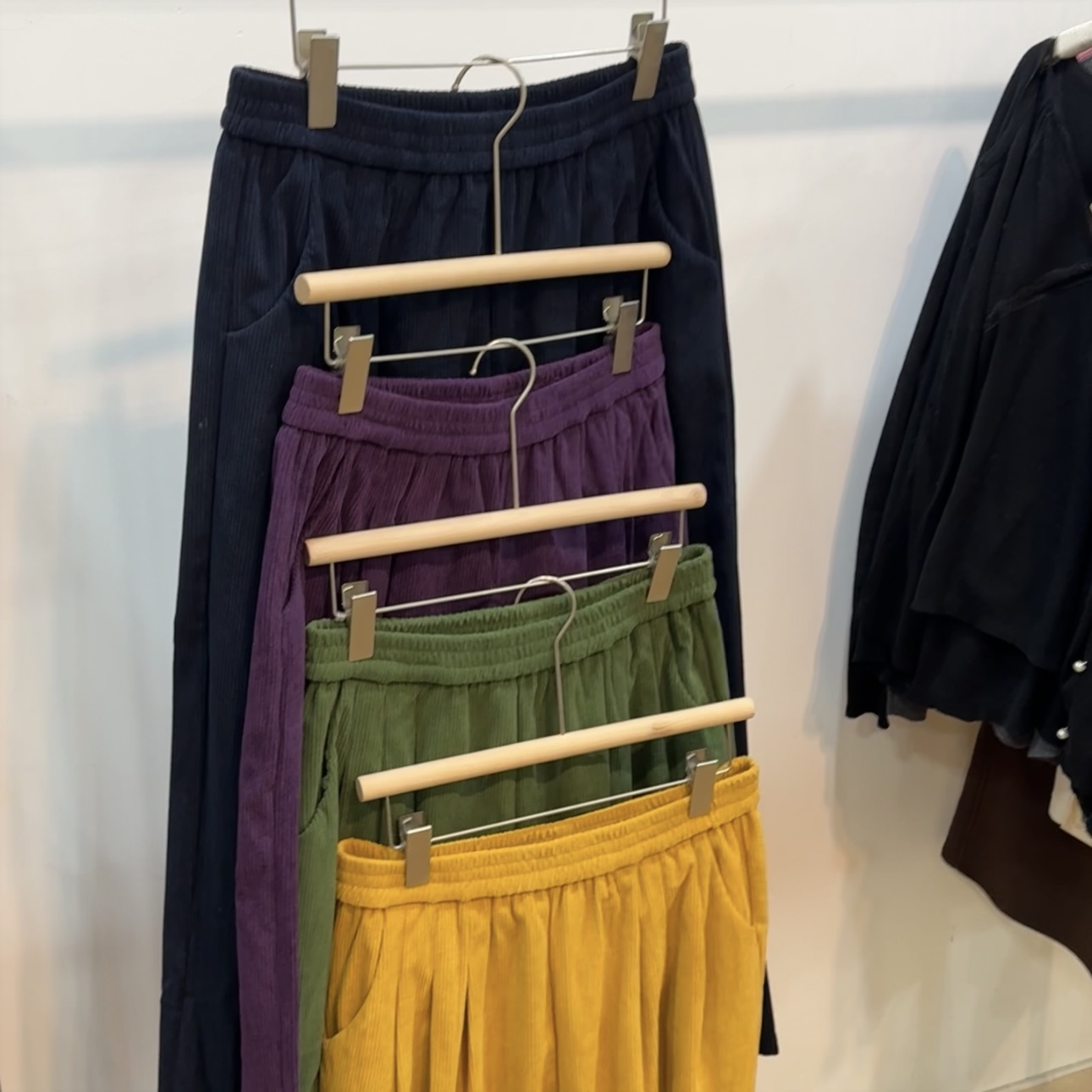 CT198#【曼城假日】直筒遮肉垂感阔腿裤