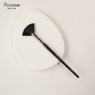 韩国piccasso723扇形余粉化妆刷