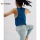 健身服女速干透气 运动背心罩衫 fitness瑜伽上衣夏款 外穿无袖