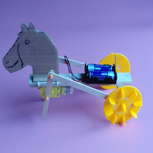 diy小发明手工科技创新小制作电动马车小学生实验材料玩具