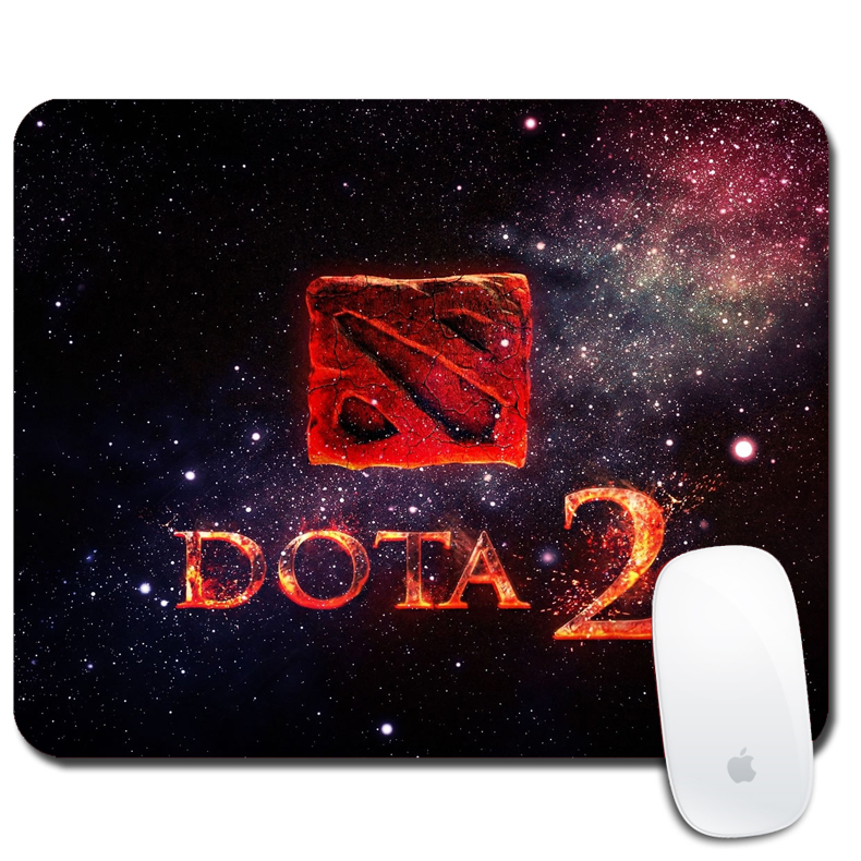 DOTA2标志游戏周边鼠标垫刀塔dota网吧电脑办公桌垫小号加厚
